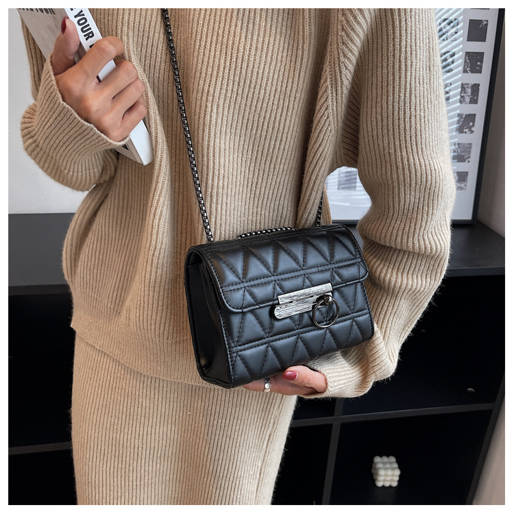 MZ 2022 New Chain Shoulder Crossbody Mini Square Bag for Women