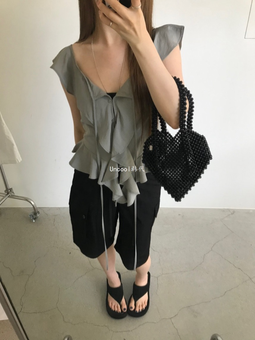 Loveyousomuch 2024 Summer Handmade Beaded Heart Handbag